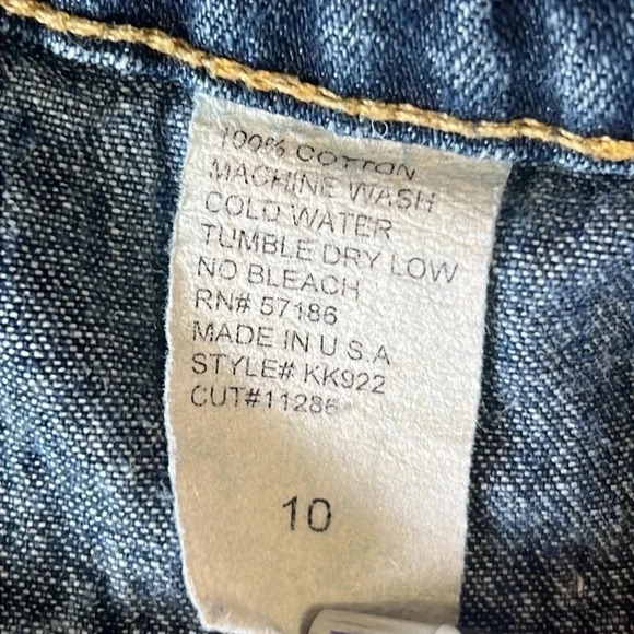 Karl Kani‎ Denim Jean Shorts. Detailed  waistband. Size 10 - Picture 6 of 14